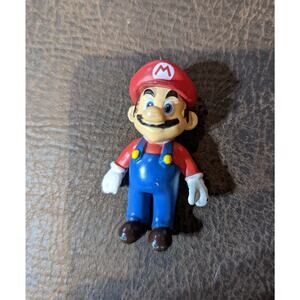 JAKKS Super Mario Bros Micro Land Figure 3D World Mini Toy Nintendo Wii U Galaxy